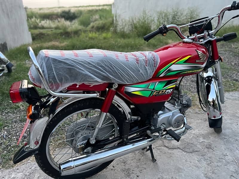 Honda CD 70 Applied for in new condition 2021 model 6