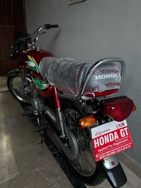 Honda CD 70 Applied for in new condition 2021 model 8