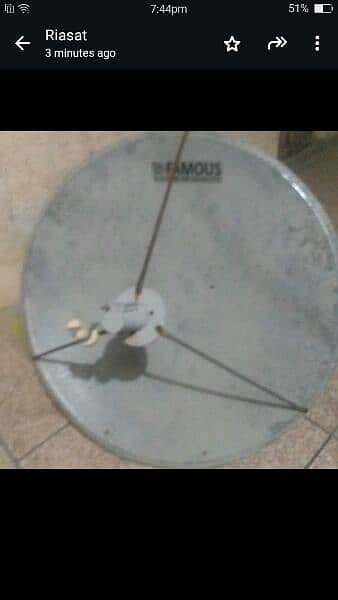 dish for set with reciver 0