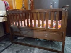 wooden babycot