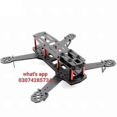 Racing drone carbon fibre frame