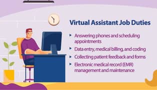 Female Virtual Assistant Required For Part Time Job