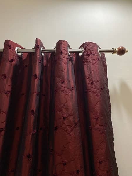 Emroidered Curtains | 5 piece 1