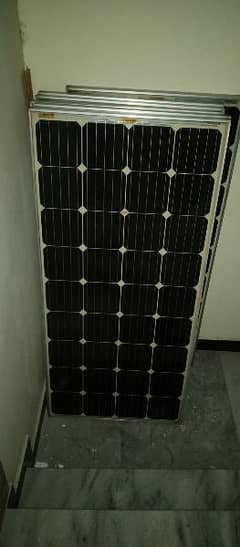 06 solar panels, 02 solar stands for 03 panel & 60imp charge controler