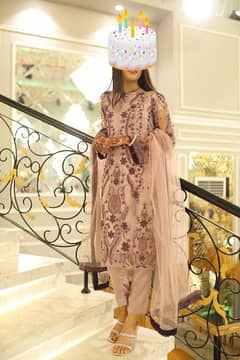 Shirt trouser and dupatta