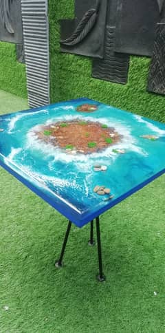 Epoxy coffee table