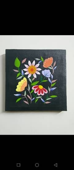 Blooming flowers painting for sale . price on request