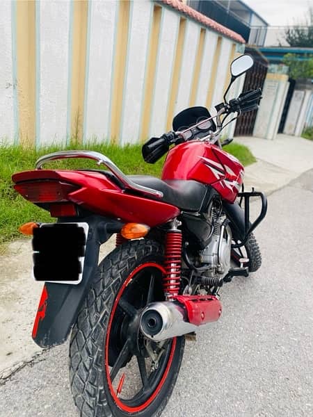 yamaha ybr 125g model 2018 full genuine bike urgently sale 3