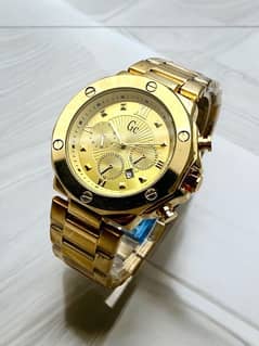 Gc ( guess )  Gc geneve  Stainless steel chain Watch for men