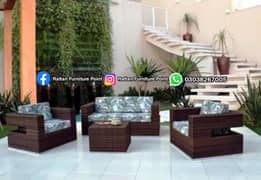 Rattan outdoor Garden patio rooftop sofa