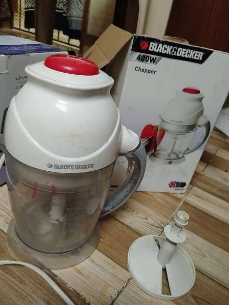 Chopper black decker 2