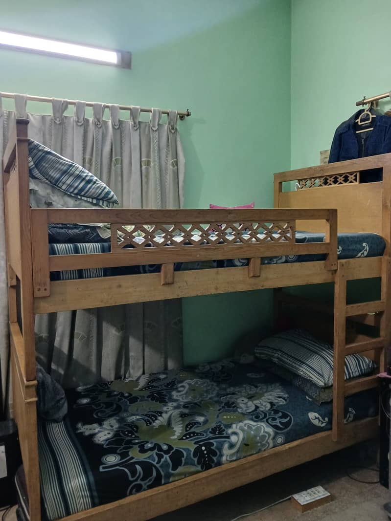 Wooden Bunk Bed 2