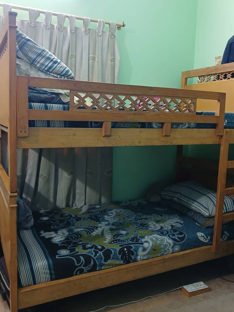 Wooden Bunk Bed 3