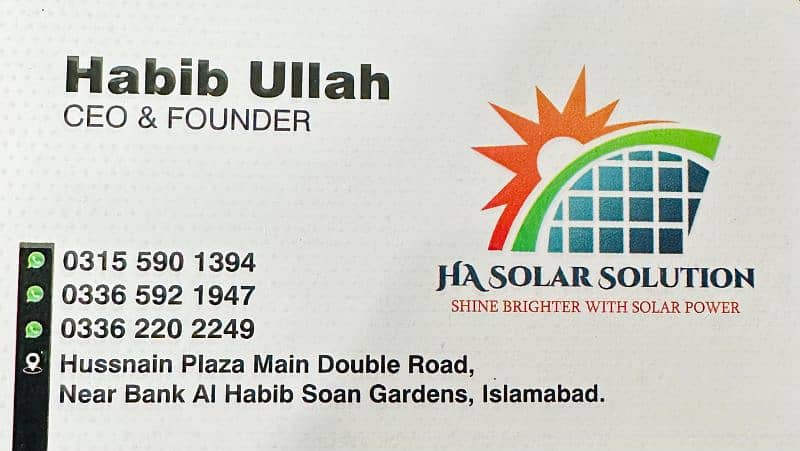 HA solar solution (solar installation) 1