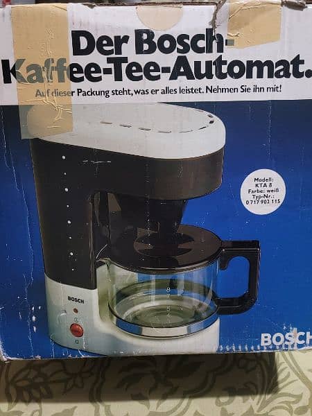 Bosch Coffee Maker Machine 1