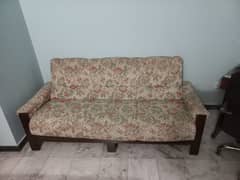 Old Furniture for Sale (Sofa Set, Setty, Cupboard, Study Table)