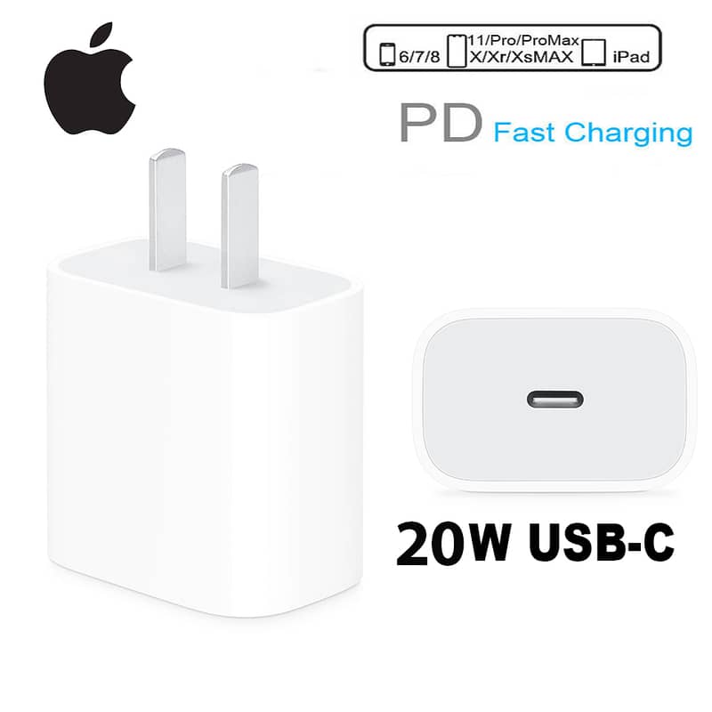 apple 100% GENUINE 20W USB TYPE C POWER CHARGER ADAPTER PLUG IPHONES 5