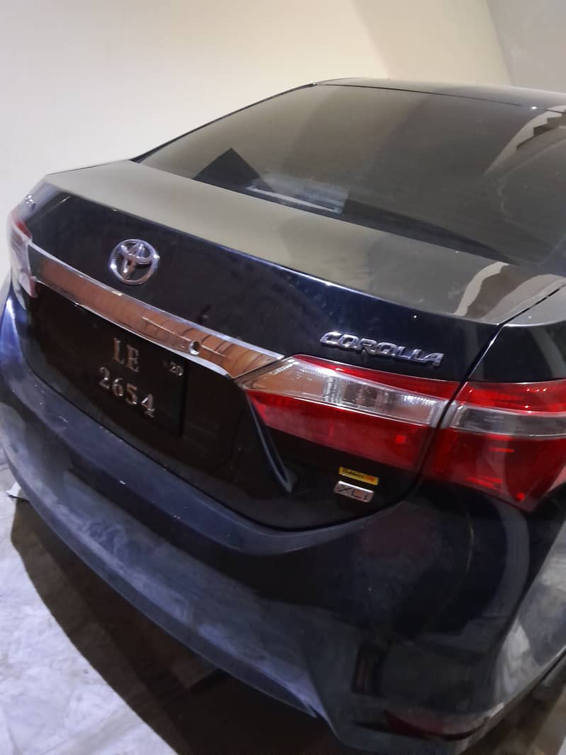 Toyota Corolla XLI 2019 model Total janwan. Contact number 03175720260 6