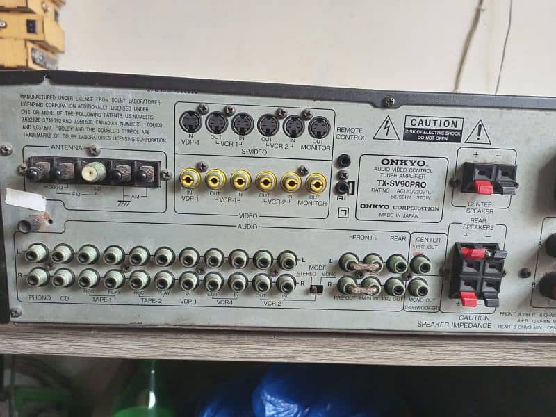 onkiyo hifi amplifier R1 model 5.1 okay 6