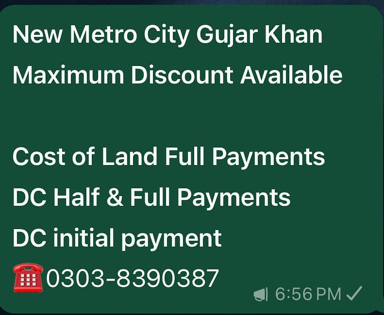 New Metro City GK Discount available 0