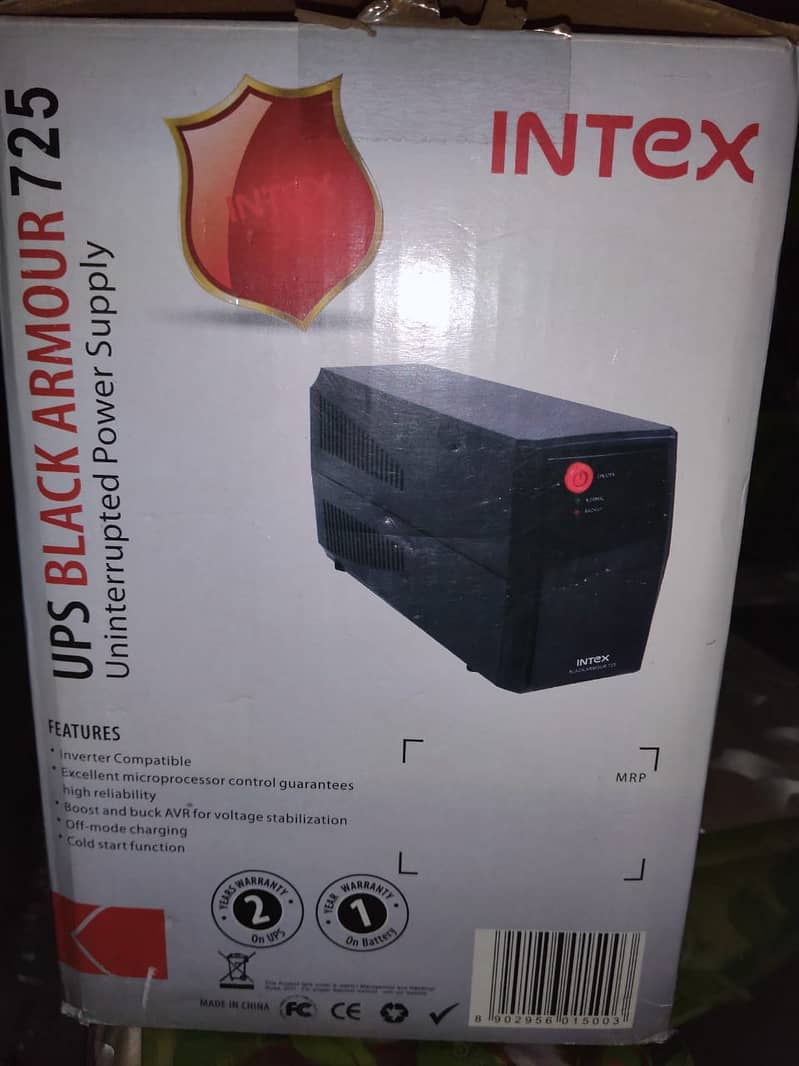 Intex 600va UPS for sale "Best for PC" 0