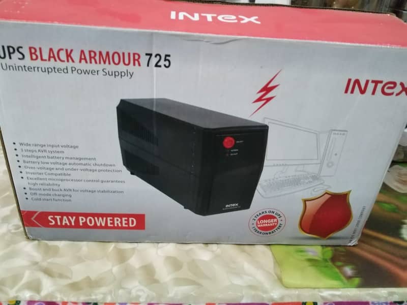 Intex 600va UPS for sale "Best for PC" 1