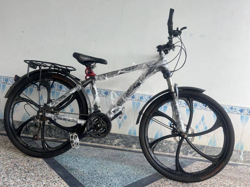 1 month used cycle full option I first time buy 65000 4