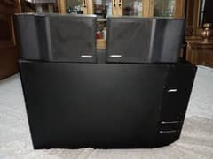 BOSE ACOUSTIMAS 5 series 111 powered speakers system. klipsch kef