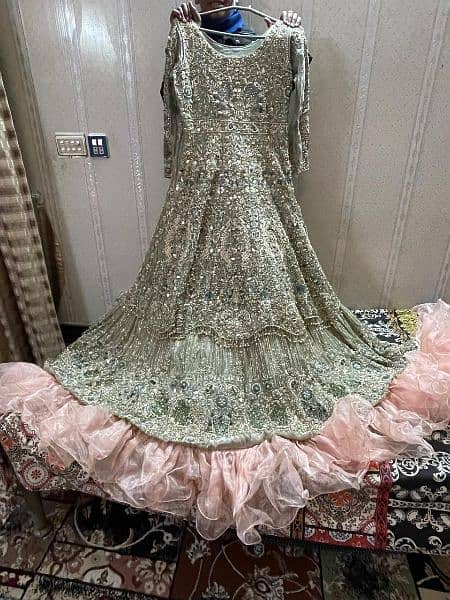 *Bridal Maxi | Barat | Weeding | Party Wear | Dress | Designer| Royal* 0