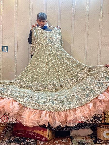 *Bridal Maxi | Barat | Weeding | Party Wear | Dress | Designer| Royal* 9