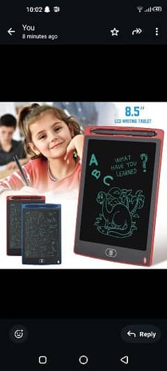 8.5 Inch  Lcd Writing Tablet For Kids – Erasable Writing Board