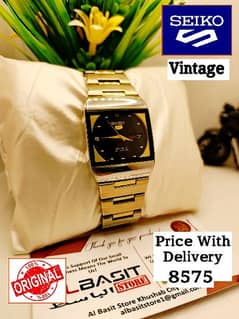 SEIKO 5 CITIZENS ORIENT AUTOMATIC MEN WRIST WATCH 03161737353