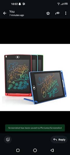 10 Inch – Multi Color Lcd Writing Drawing Tablet | Kids Learning Table