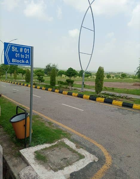 5 marla plot for sale near Islamabad airport . 3