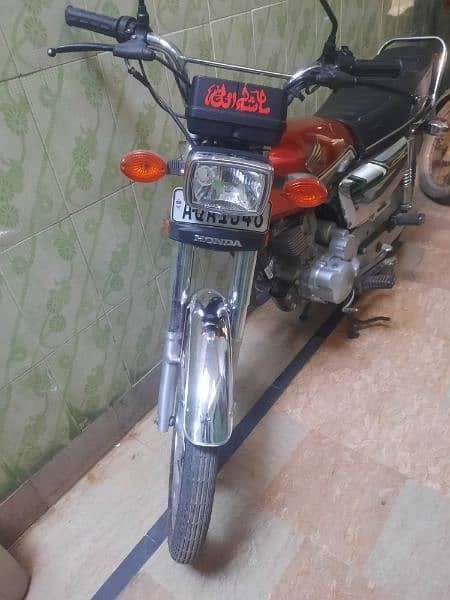 honda 125 self start 3