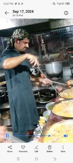 Pakistani chef need job