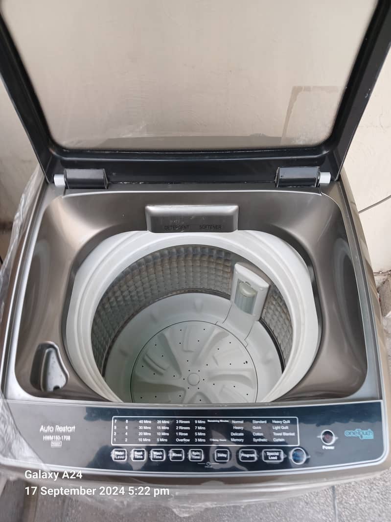 Carefully used washing machine fully automatic 16 kg capacity 3