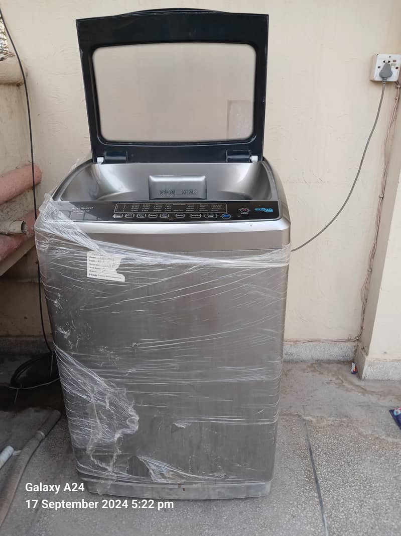 Carefully used washing machine fully automatic 16 kg capacity 4