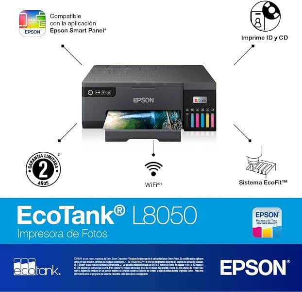 Epson L8050 new 10 bye 10 nozzle 100% just use 18 days 0