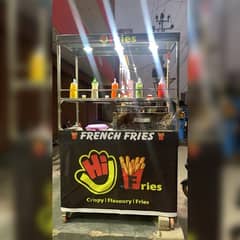 Fries Counter for sale steel made