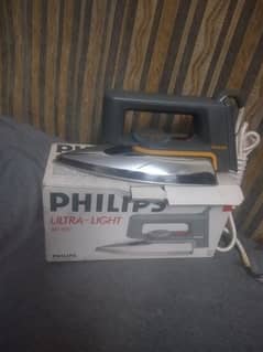 Philip's dry iron box packed