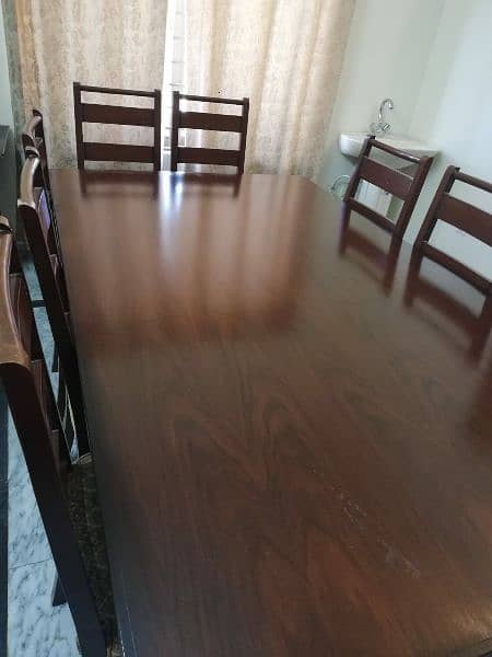 solid wooden dinning table 1