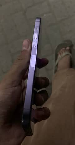 I phone 14 pro max deep purpur color Complete Box JV hay 256 gb