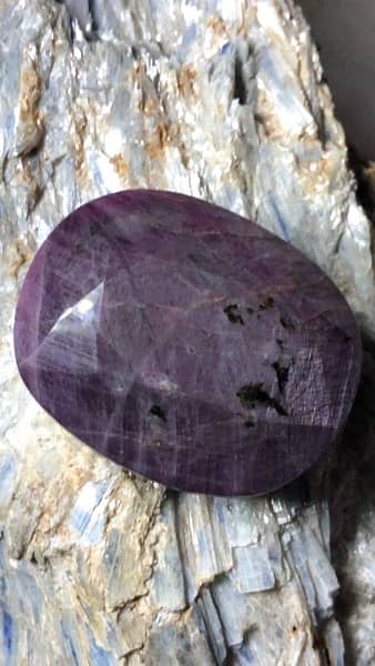 natural corundum big size gemstone 7