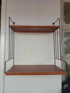 Wooden Shelves , 2 layers , 10/10 condition