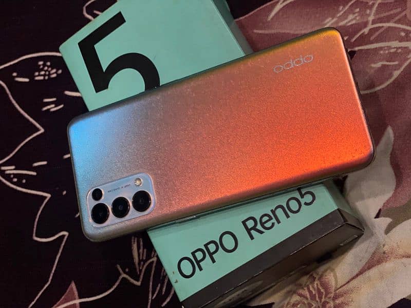 Oppo Reno 5  8/128 Condition 10/9 no open no repair exchange possible 0