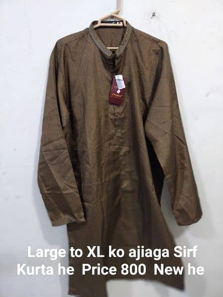 5 Kurtay 2 Kurta shalwar used Men clothes 8