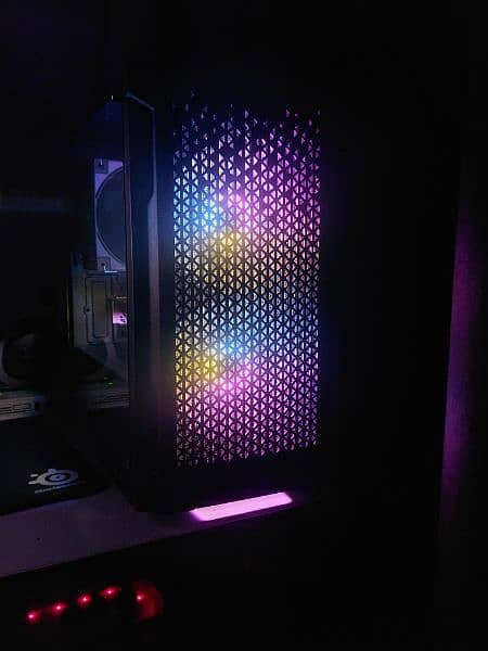 Aerocool trinity mini PC case available for sale with 2 140mm rgb fans 0