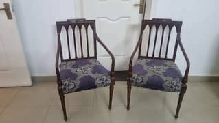 solid wood chairs set