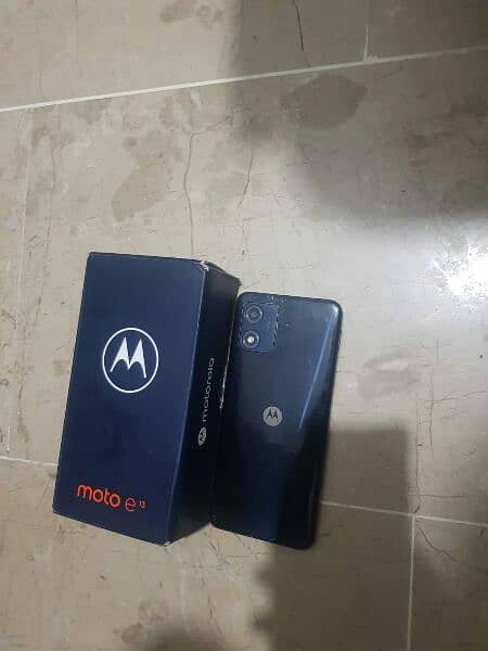 MOTOROLA E 13  WITH BOX CHARGER 2023 MODEL  03123069093 4